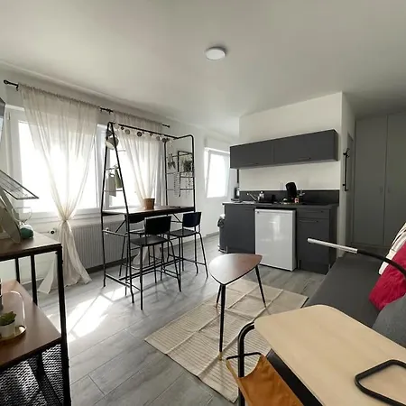 Appartement T2 Elio - Proche Gare Et Aeroport, Parking Prive Saint-Louis (Haut-Rhin)